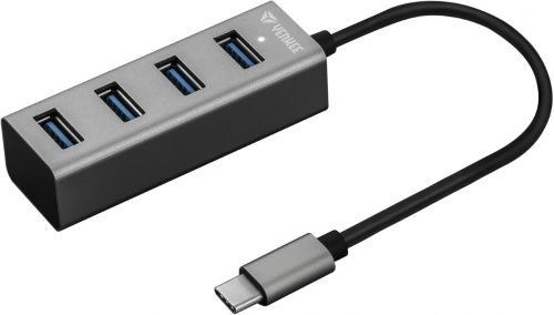 метален USB хъб за лаптоп