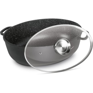 Тава за печене със стъклен капак LAMART LT 1309