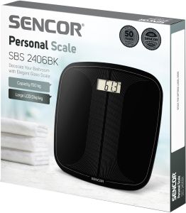 Персонален кантар SENCOR SBS 2406BK