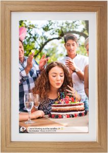 WI-FI ДИГИТАЛНА ФОТОРАМКА SENCOR SDF 1093 OAK