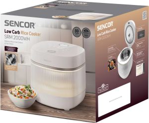 Нисковъглехидратна оризоварка SENCOR SRM 2000WH Low Carb