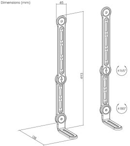Стойка за саундбар за телевизор Stell SHO 5050