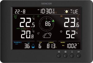Професионална метеостанция SENCOR SWS 9500 8 в 1 сензор