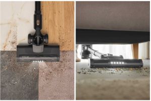 Вертикална безжична прахосмукачка SENCOR SVC 7222BK 3-в-1 