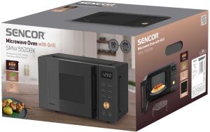Микровълнова фурна с грил Sencor SMW 5520BK