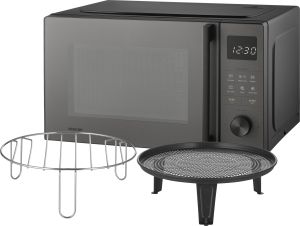 Микровълнова фурна с грил и функция фритюрник с горещ въздух Sencor SMW 6025BK