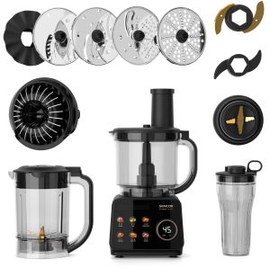 УНИВЕРСАЛЕН 5-В-1 КУХНЕНСКИ РОБОТ SENCOR SBU 9878BK